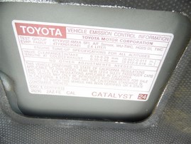 2004 TOYOTA CAMRY LE SILVER 2.4 AT Z20019